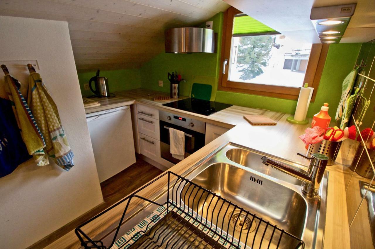Appartement sous les combles - Chalet La Biolle - Vercorin Extérieur photo